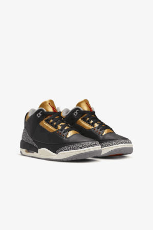 Jordan Retro 3 Black Cement Gold 2_2_11zon