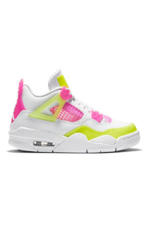 Jordan Retro 4 Lemon Pink 1