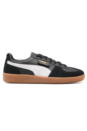 Puma Palermo Leather Black Feather Grey Gum 1